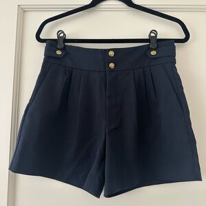 Banana Republic Navy Sailor Shorts Size 2